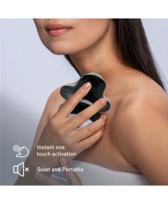 Relaxation & Recovery Bundle: Palm-Shaped Massage Glove + Handheld Electric Sport Massager