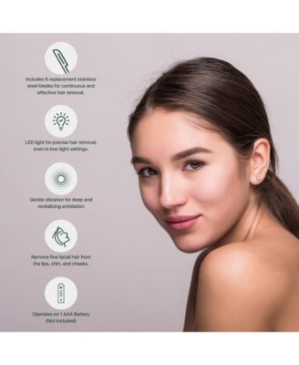 Precision Dermaplaning Hair Remover Tool - Professional Razor for Smooth, Radiant Skin, Fine Hair Removal, and Enhanced Texture