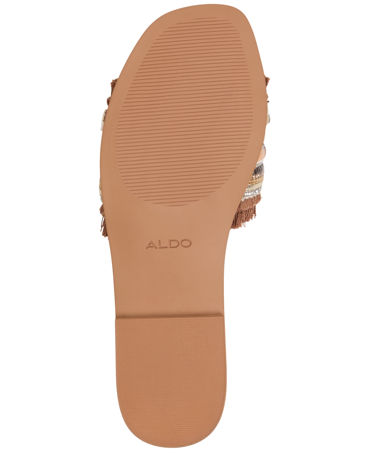 ALDO WOMEN'S CORALYA EMBELLISHED FLAT SANDALS 