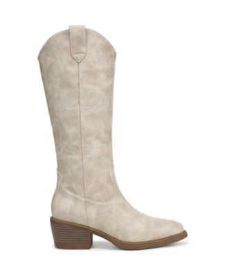Women's Radio Pointed Toe Knee High Western Boots