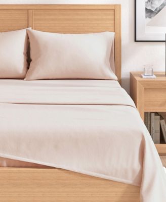 Turkish Cotton Double-Brushed Printed Flannel Bed Sheet Set