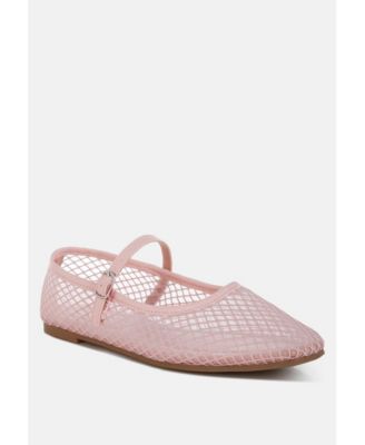Womens Averona Mesh Mary Jane Flats
