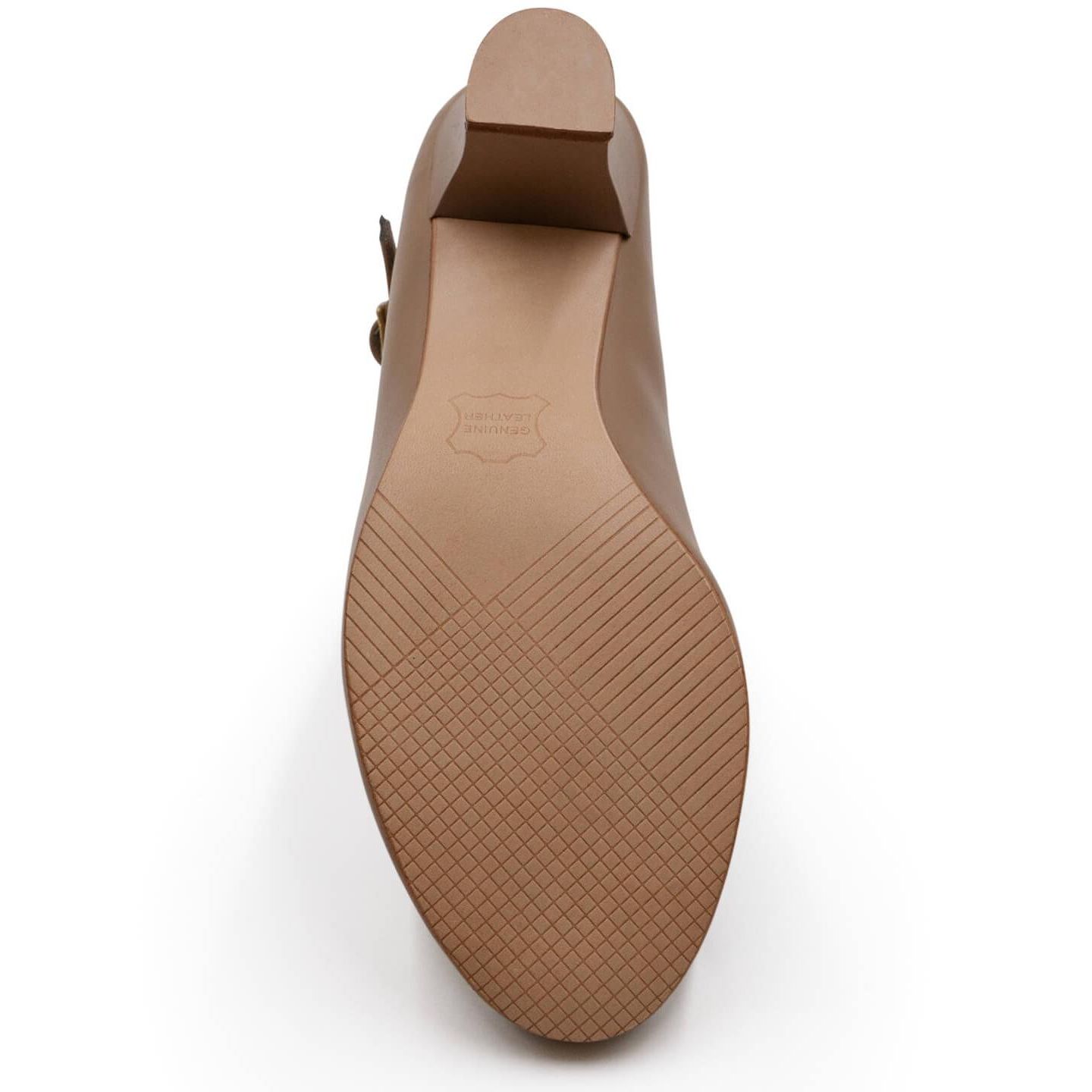 Детские туфли Capezio Jr. Footlight для танцев, цвет: Карамельный — фото 5