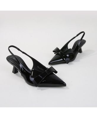 Calliope Slingback Kitten Heels