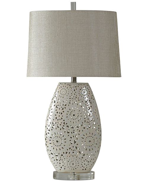 StyleCraft Pescara Ceramic Table Lamp Lighting & Lamps Home Macy's