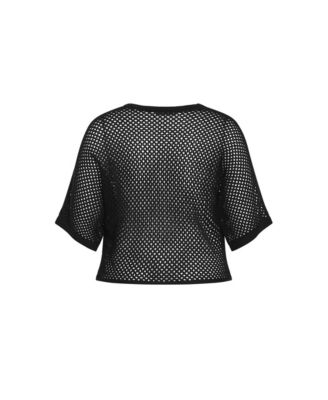 Women's Crochet Knit Top