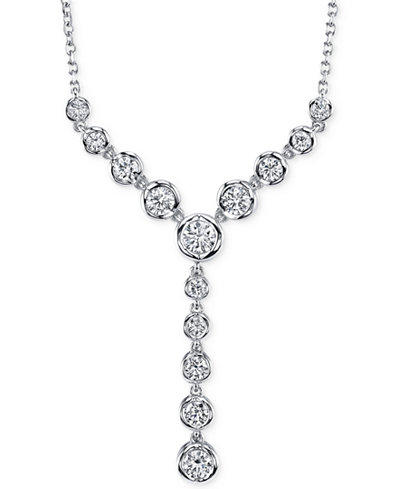 Sirena® Diamond Lariat Necklace (1 ct. t.w) in 14k Gold or White Gold