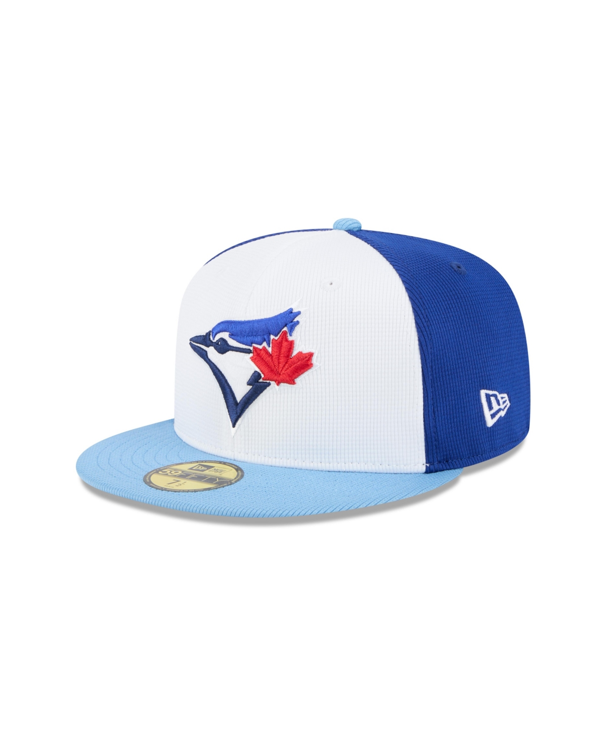 New Era Men's White/royal Toronto Blue Jays 2017 Authentic Collection On-field 59fifty Fitted Hat In White