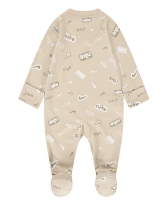Baby Girls or Boys Printed Footed Coverall