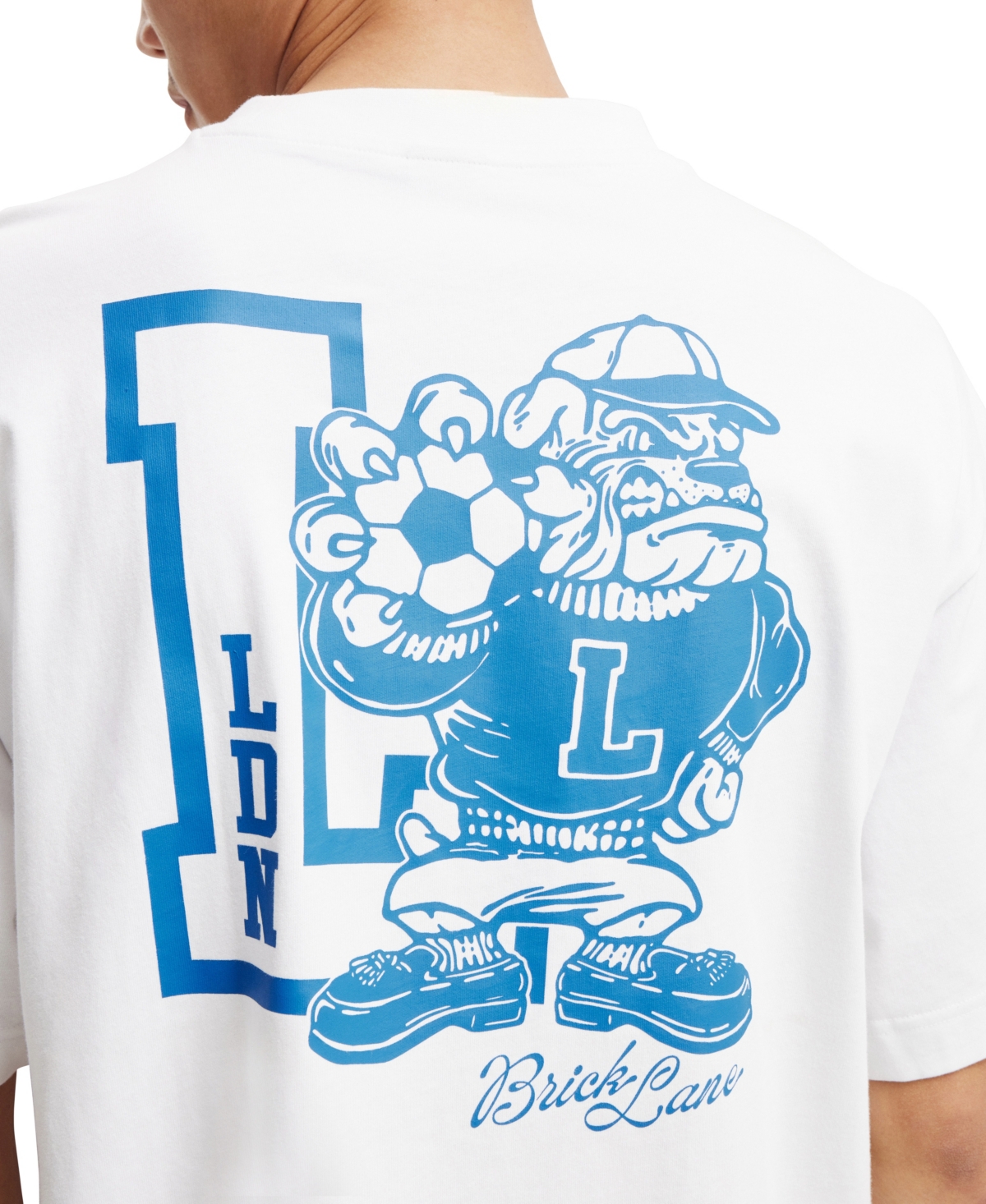 Cotton On Men's Box Fit Graphic T-shirt In White