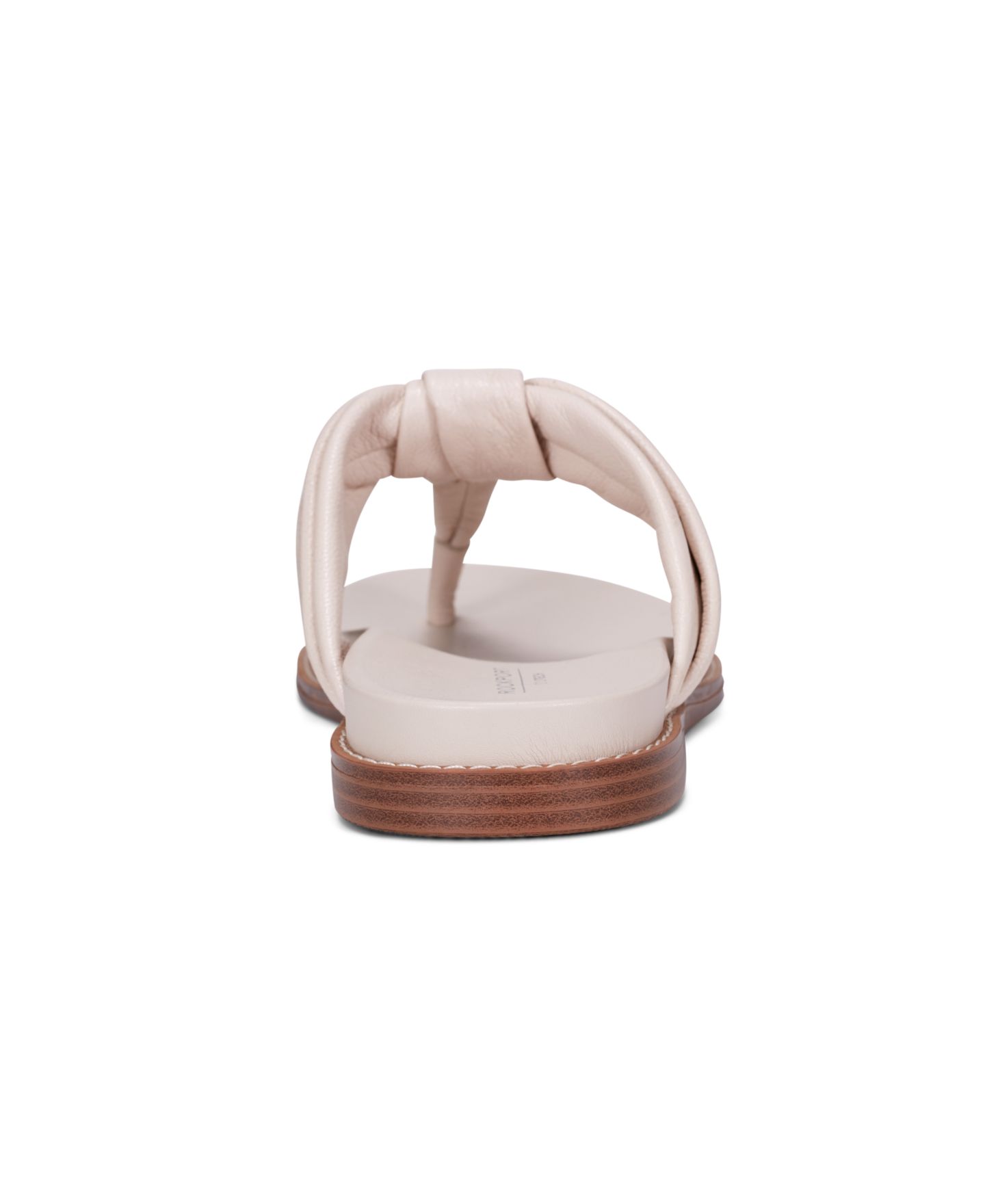 Женские сандалии Rockport Osarra Open Toe Thong Casual Flat, цвет: Слоновая кость кожаный — фото 3