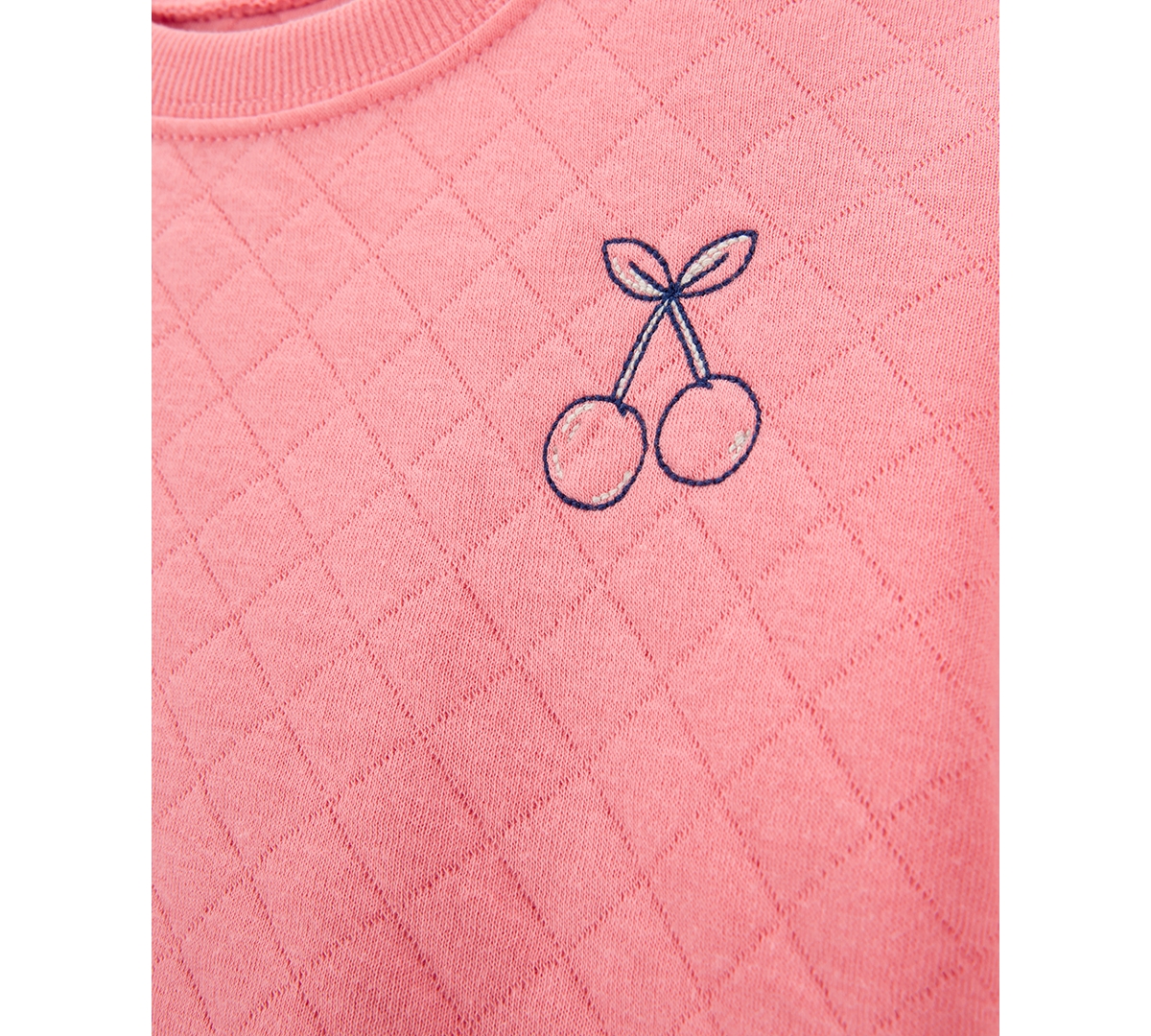 Carter's Toddler Girls Cherry Doubleknit Pullover & Flare Leggings, 2 Piece Set In Pink