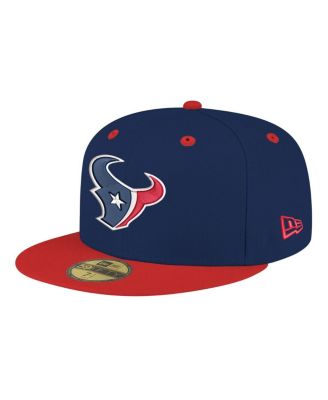 New Era - Men's Navy/Red Houston Texans Flipside Two-Tone 59FIFTY Fitted Hat