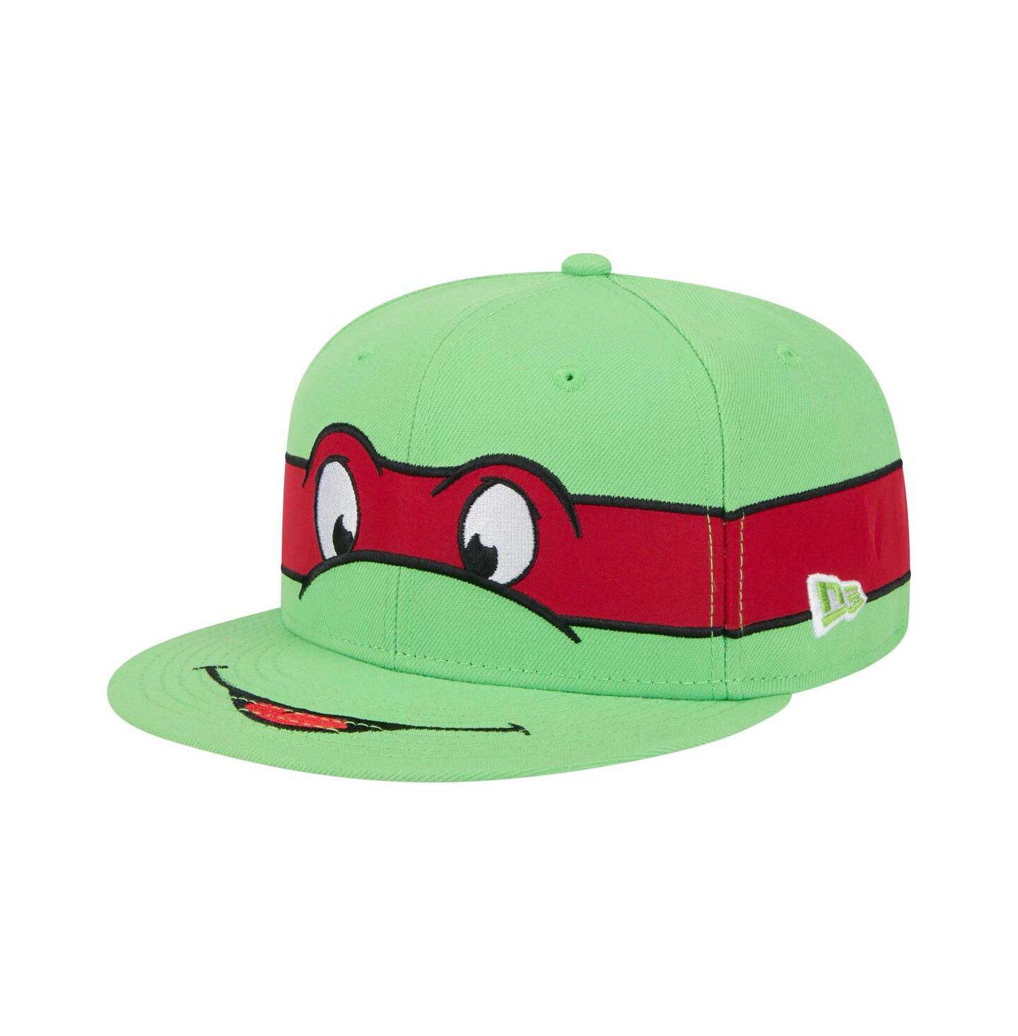 Мужская кепка New Era Green Teenage Mutant Ninja Turtles Raphael 9Fifty Snapback Hat — фото 1