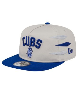 New Era - Men's Cream Chicago Cubs Iron Golfer Snapback Hat