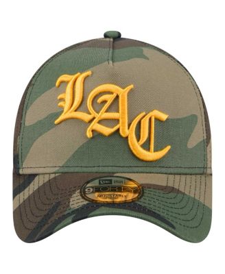 Men's Camo Los Angeles Chargers Mystic Camo A-Frame 9FORTY Adjustable Hat