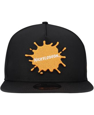 Men's Black Nickelodeon Vented 9FIFTY Snapback Hat