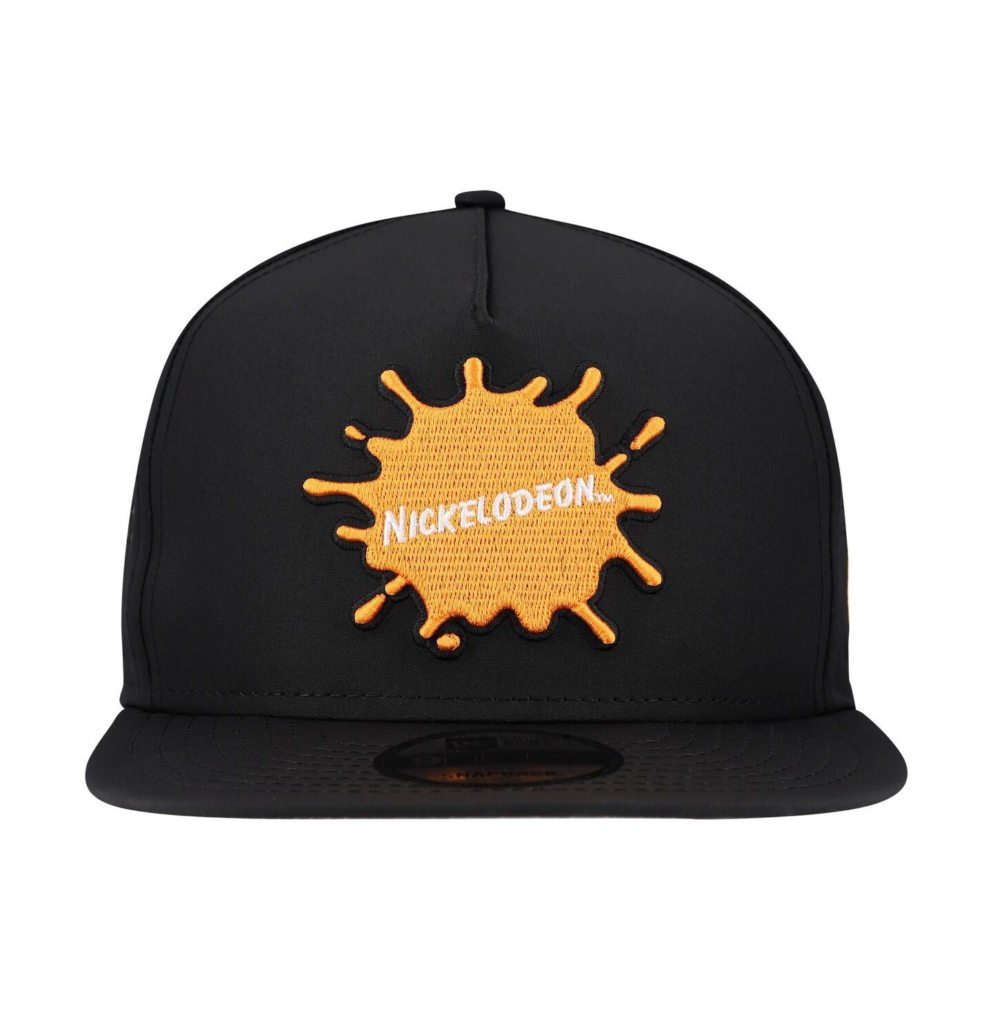 Мужская кепка New Era Black Nickelodeon Vented 9FIFTY Snapback Hat — фото 4