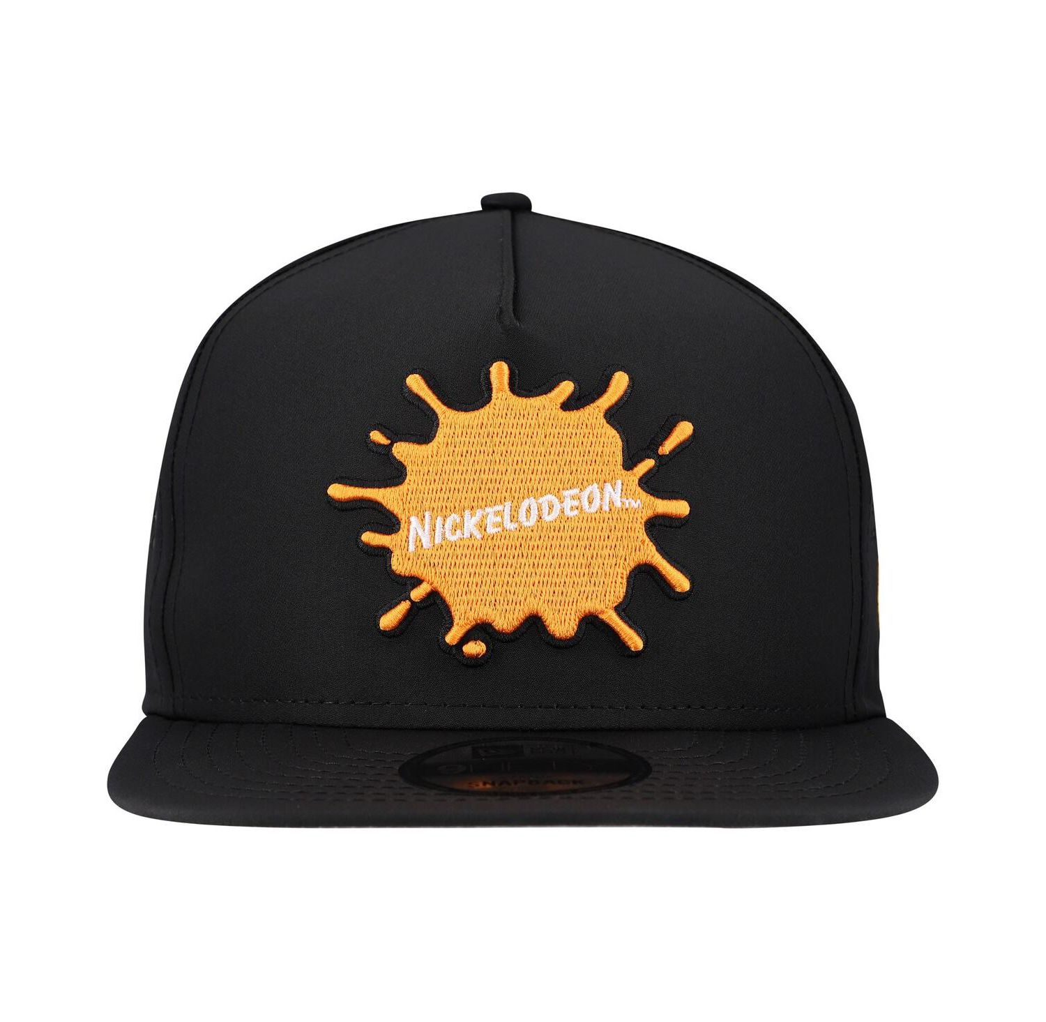 Men's Black Nickelodeon Vented 9FIFTY Snapback Hat