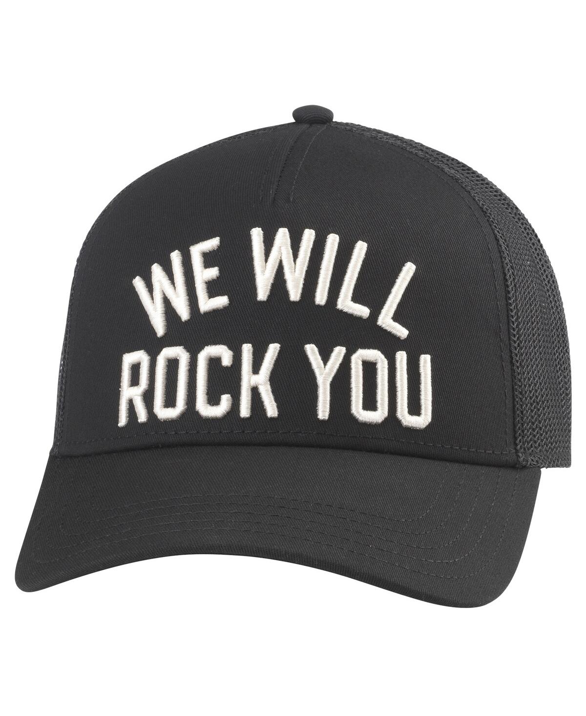 AMERICAN NEEDLE MEN'S BLACK QUEEN VALIN SNAPBACK HAT 