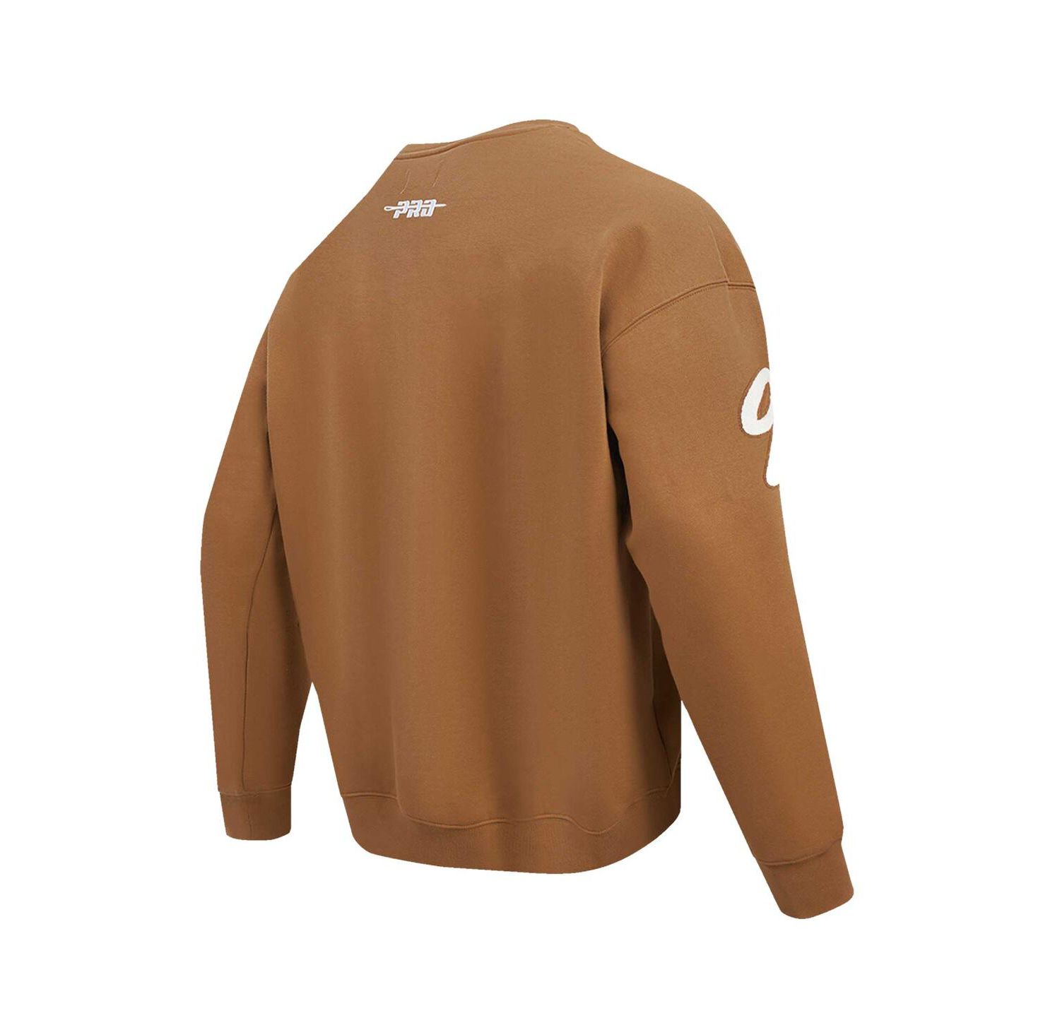 Men's Joe Burrow Brown Cincinnati Bengals Pullover Crewneck Sweatshirt