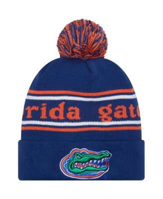 New Era - Men's Royal Florida Gators Marquee&nbsp;Cuffed Knit Hat with Pom