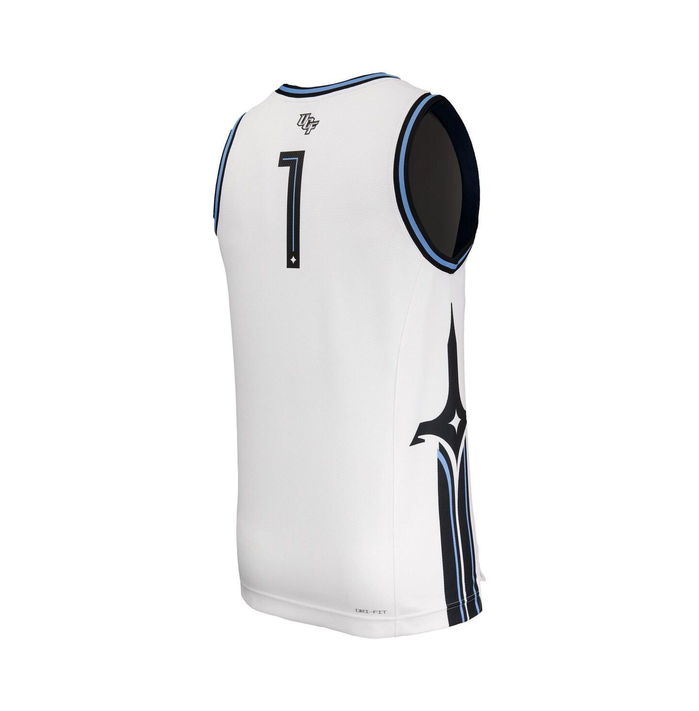 Мужской топ Nike White UCF Knights Space Game Replica Basketball Jersey — фото 2