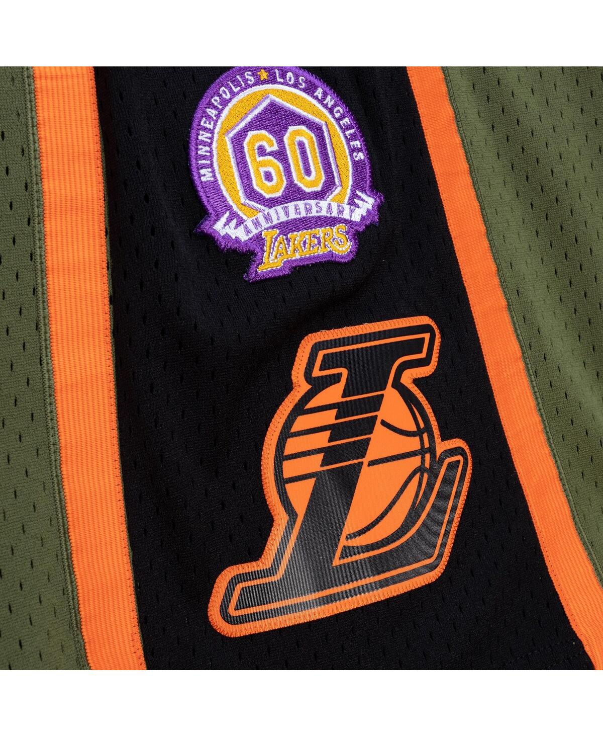 Mitchell & Ness Men's Green Los Angeles Lakers 2009-10 Hardwood Classics Flight Swingman Shorts In Green