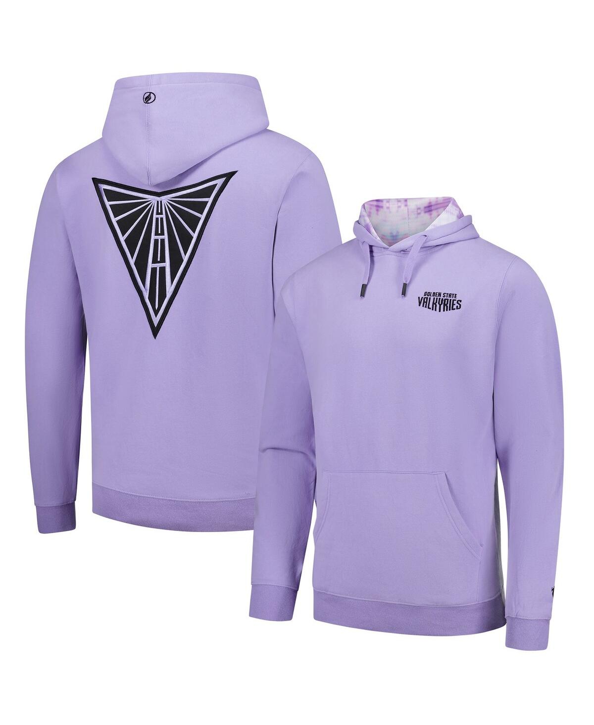 Fisll Men's And Women's Violet Golden State Valkyries Fleece Pullover Hoodie In Violet