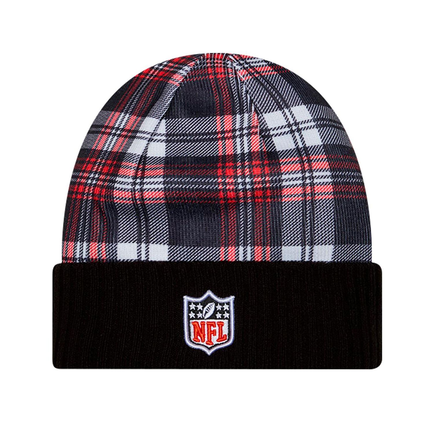 Men's Black Cincinnati Bengals Sideline Statement Cuffed Knit Hat