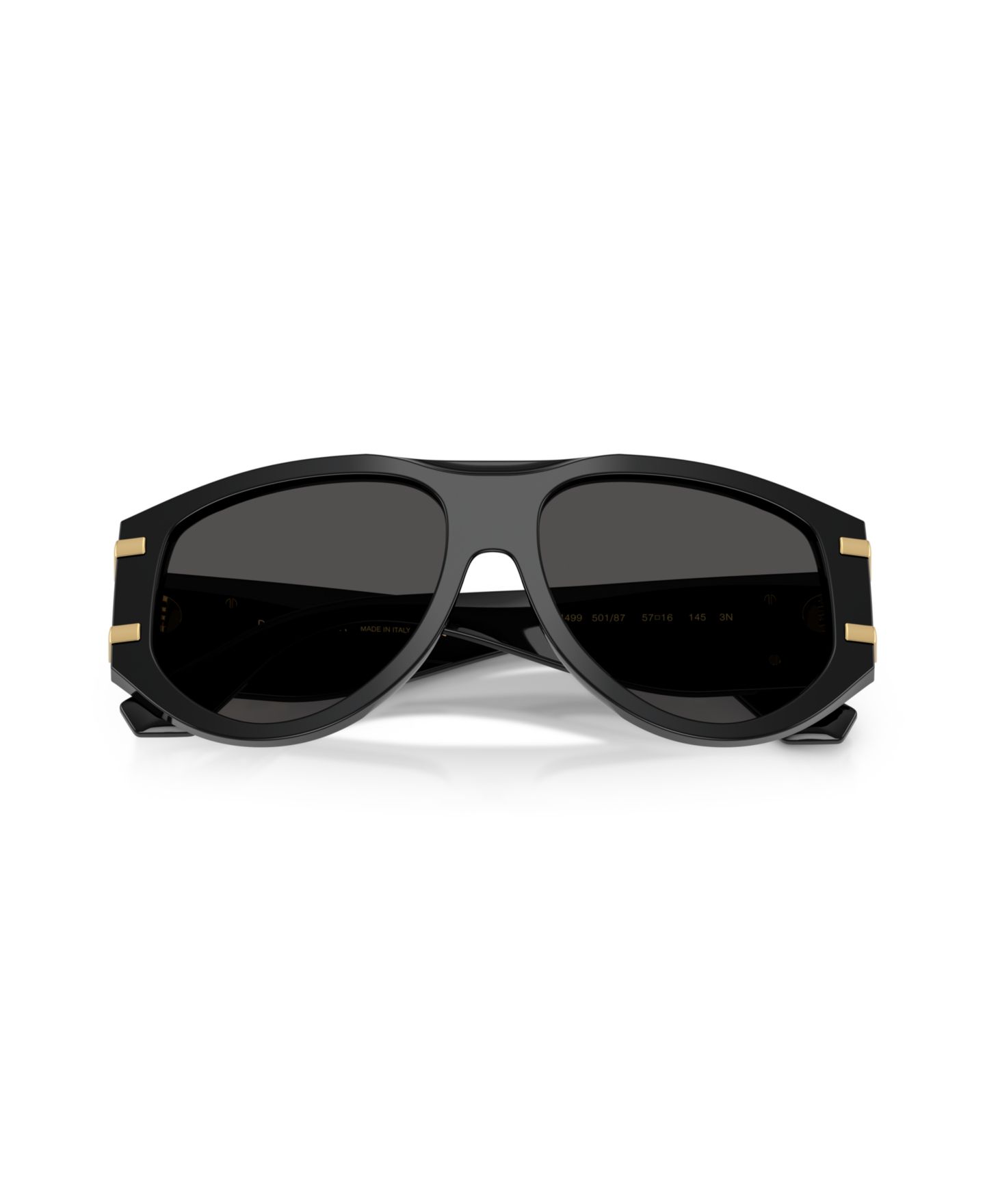 Женские солнцезащитные очки Dolce&Gabbana Large Sunglasses, DG4499, цвет: Чёрный — фото 2