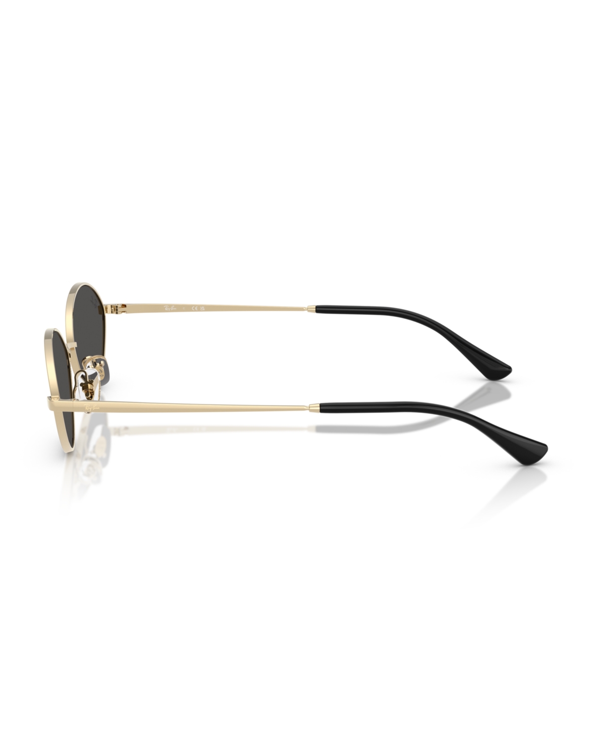 Ray Ban Womens Gold Rb3757 Kai Oval-frame Metal Sunglasses In Pale Gold