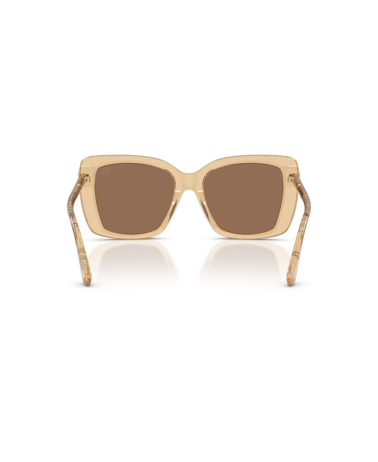 Женские солнцезащитные очки Burberry Large Sunglasses, BE4456, цвет: Бежевый — фото 3