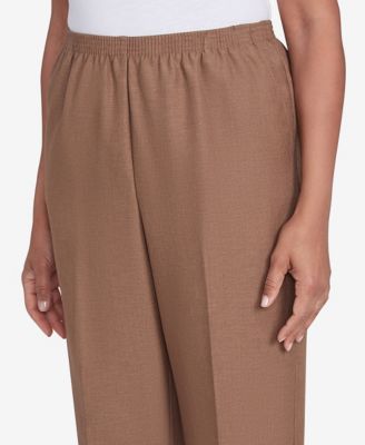 Women's Classic Textured Proportioned Medium Pant