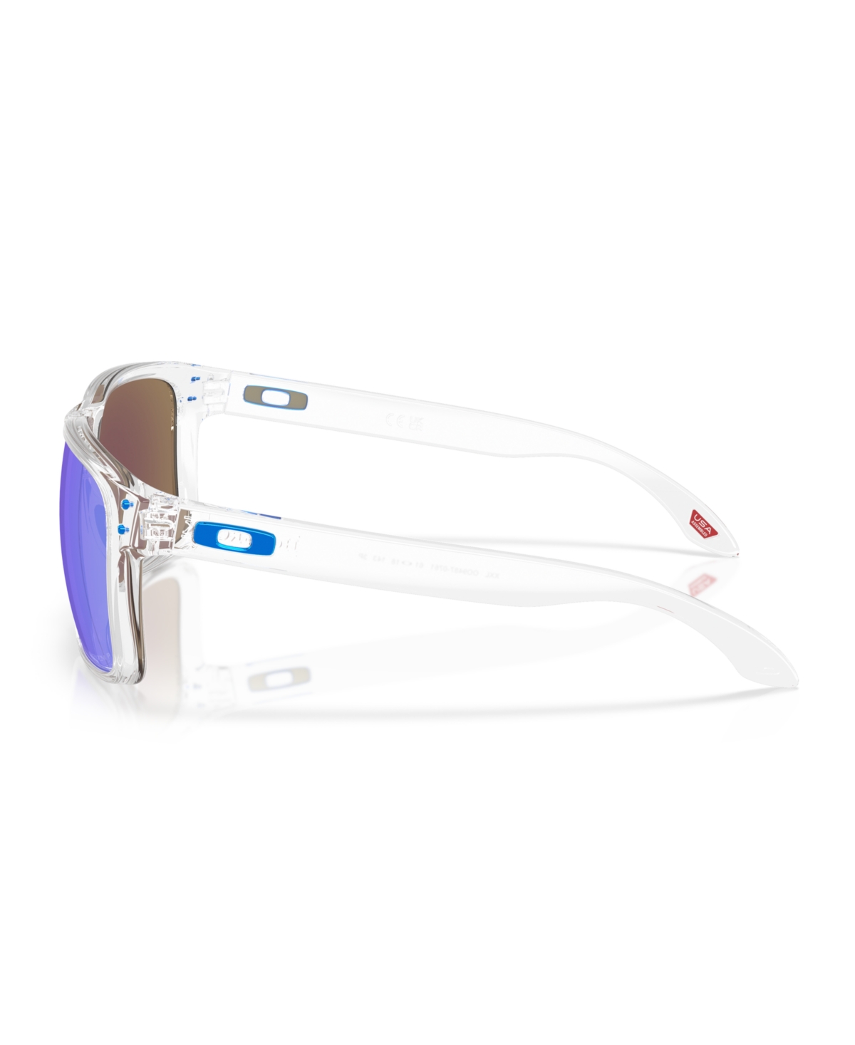 Oakley Unisex Holbrook Xxl Polarized Sunglasses, Oo9487 In Polished Clear