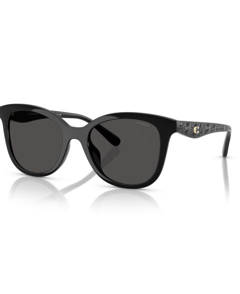 Женские солнцезащитные очки Coach Large, CAD25 HC8419U, цвет: Чёрный