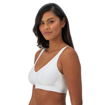 Comfort Revolution Aztec ComfortFlex Fit Seamless 3-Hook Closure Wireless Bra 3484