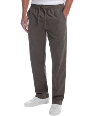 Men's Regular-Fit Linen Blend Drawstring Pants 