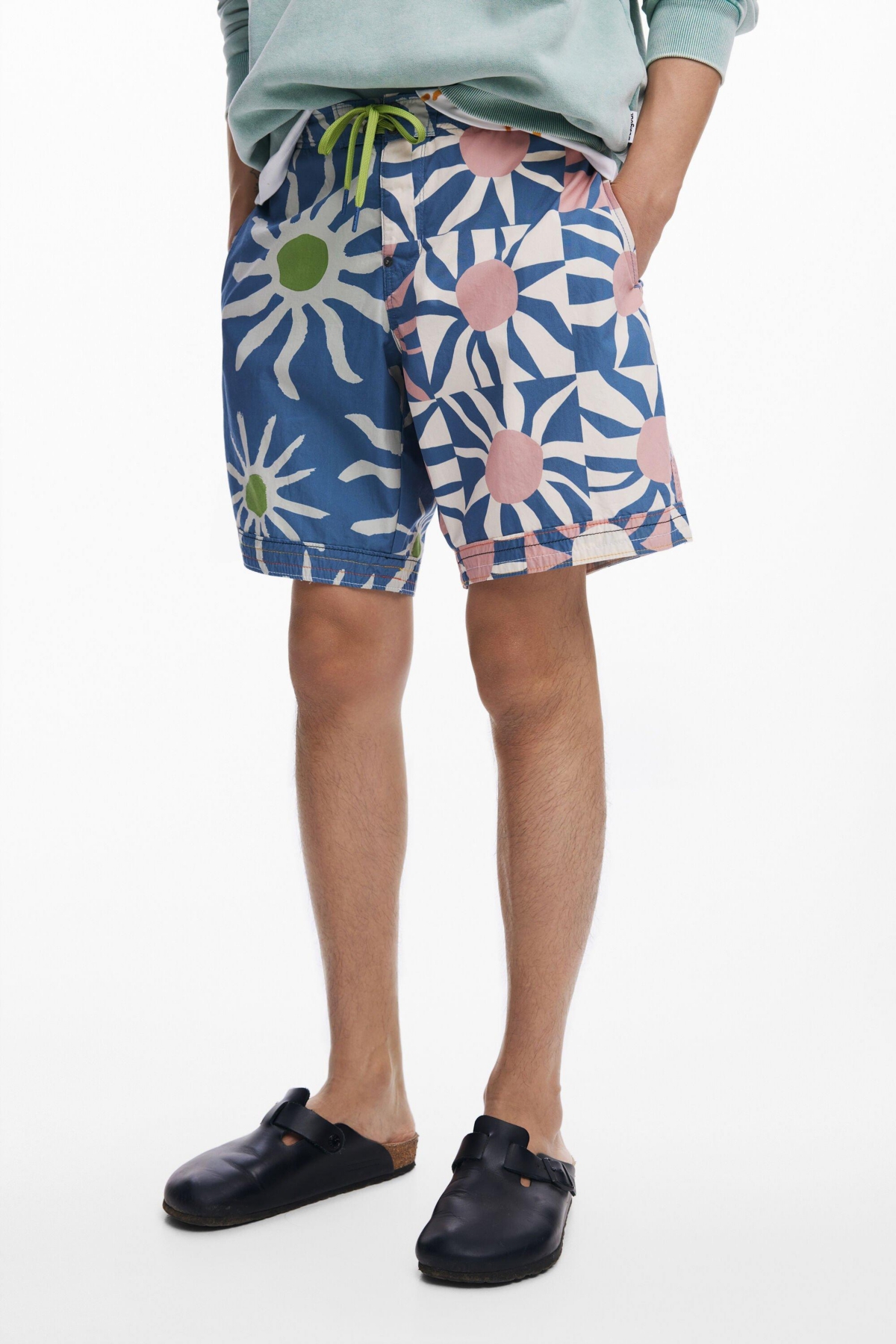Men's Sun swimsuit - Navy blue