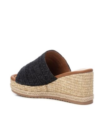 Women's Jute Wedge Sandals By XTI