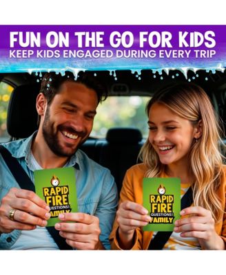Kids Conversation Cards Game – Icebreaker Questions for Ages 8-12, Family and Party Card Game for Social Skills and Interaction