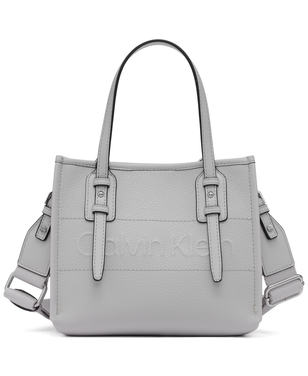 Calvin Klein Modern Essentials Large Tote Bag In Dove Gray