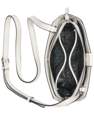 Audrey Floral Logo Emboss Crossbody