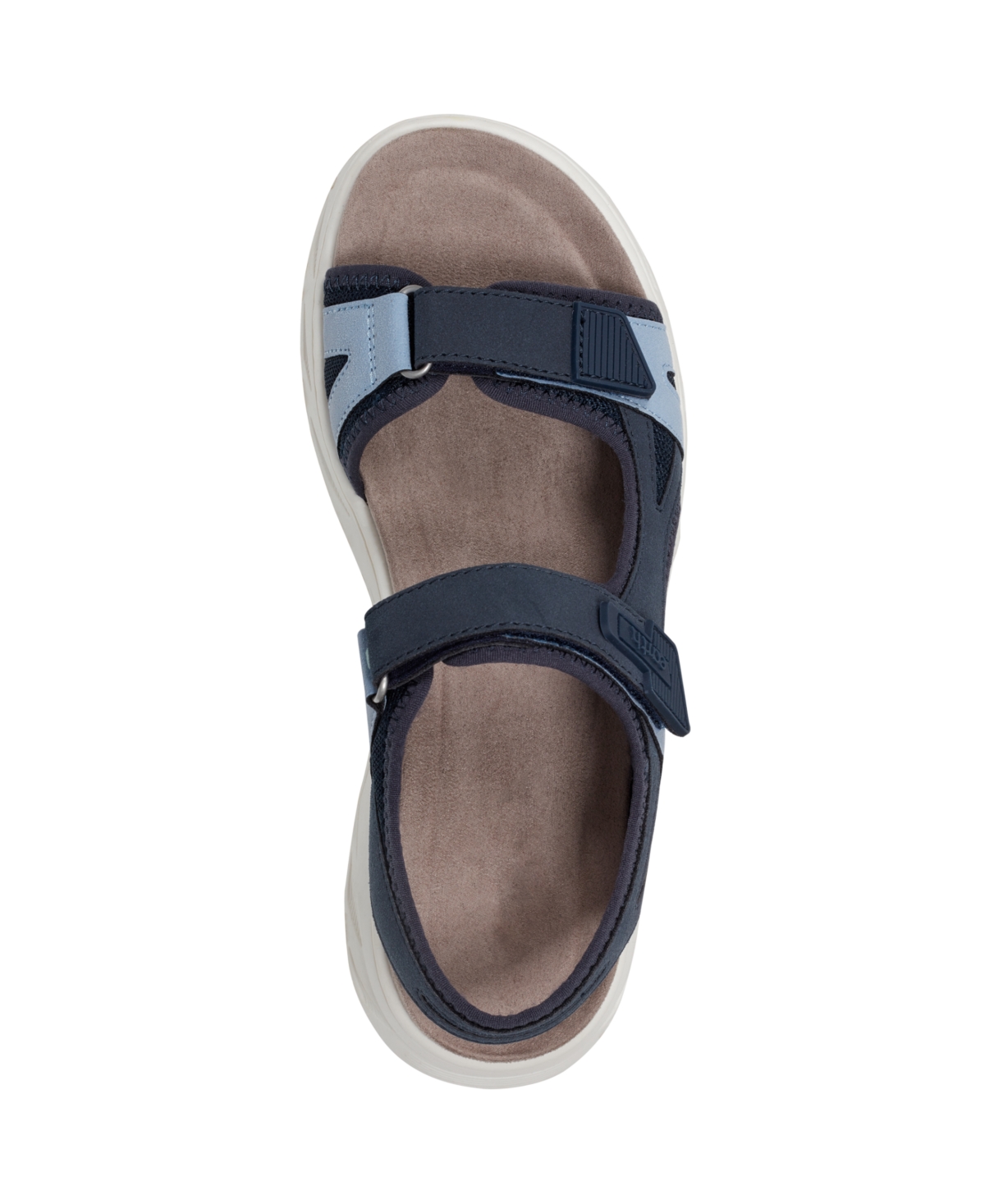 EARTH WOMEN'S VENNY BANDED SPORTY FLAT SANDALS 