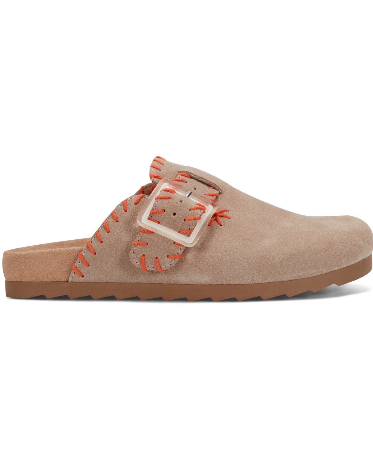 EARTH WOMEN'S GENA STITCHED FLAT CLOGS 