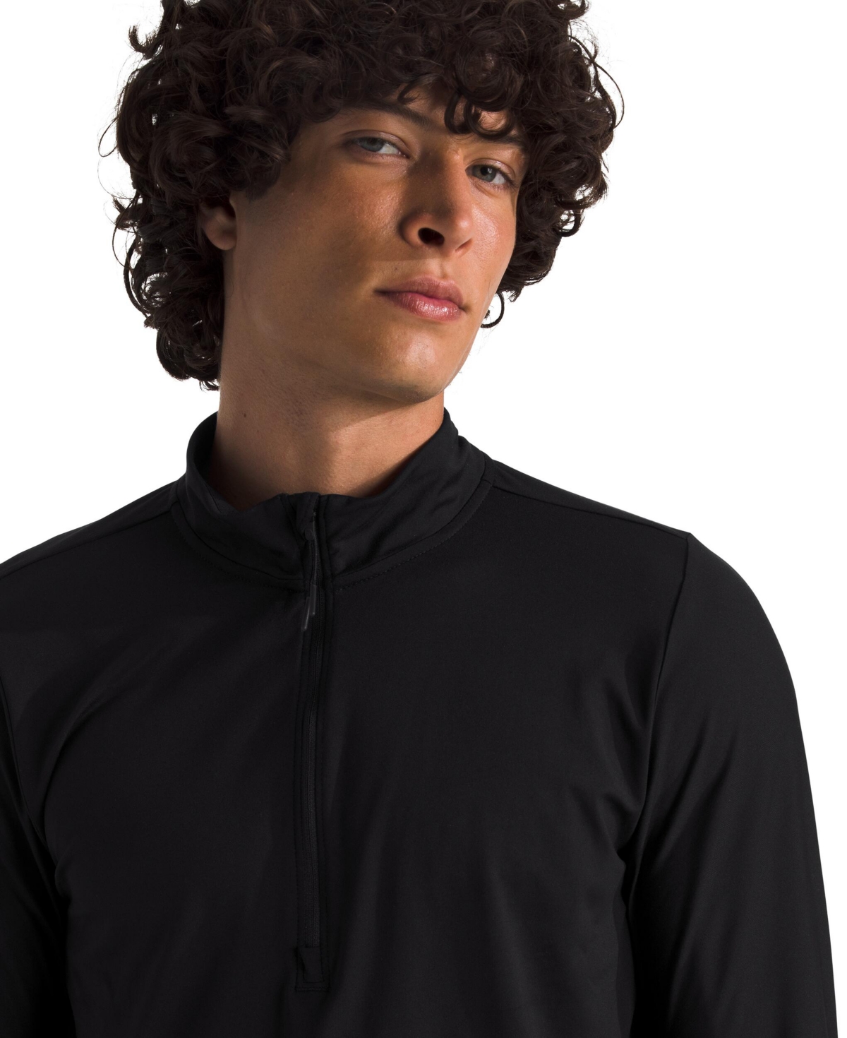 THE NORTH FACE MEN'S DUNE SKY ZIP T-SHIRT 