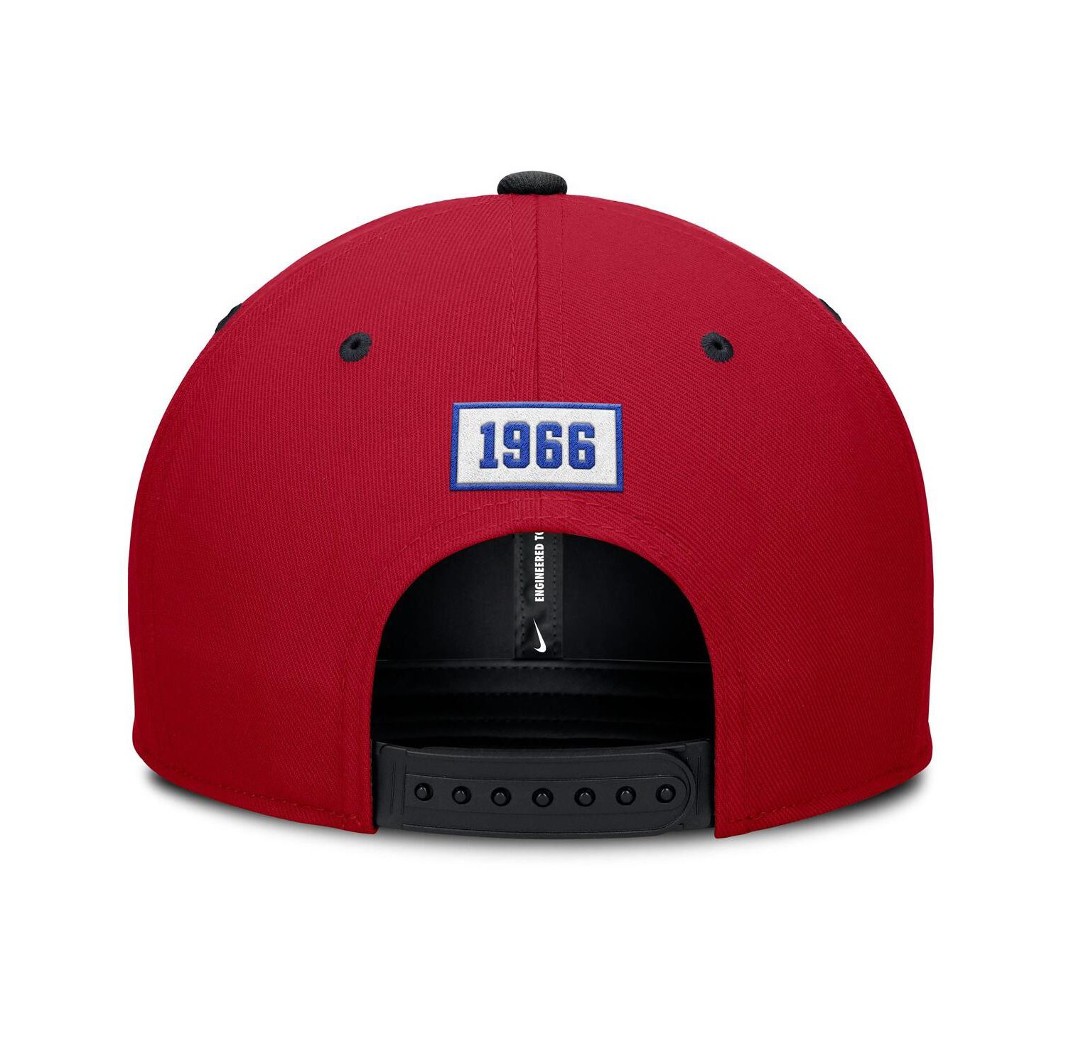 Men's Red/Navy Atlanta Braves Cooperstown Collection Pro Performance Snapback Hat