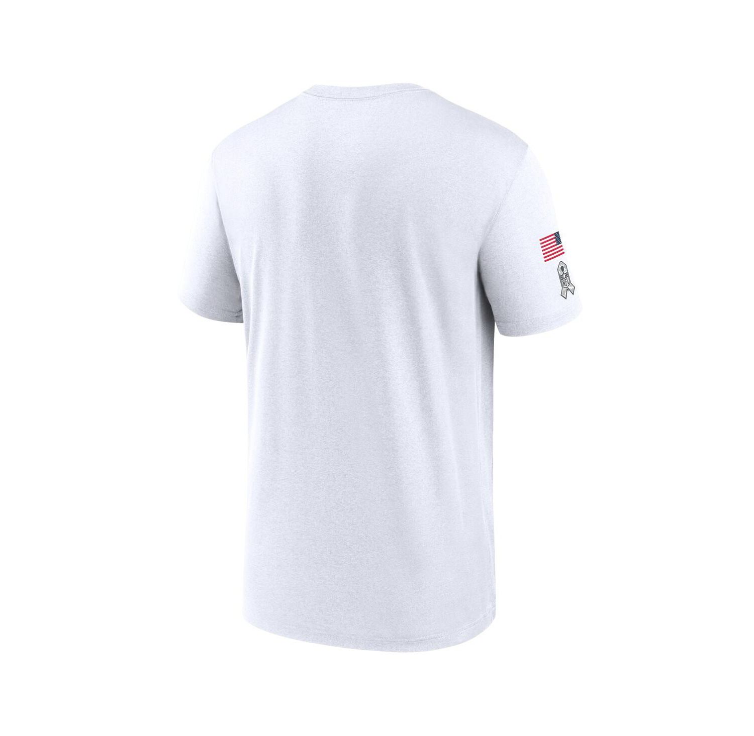 Men's White New Orleans Saints 2024 Salute To Service Legend Performance T-Shirt