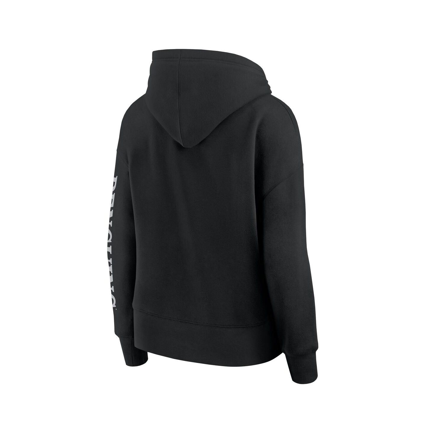 Женское худи Fanatics Black Pittsburgh Penguins Elements Next Pullover — фото 2