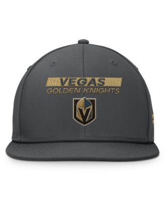 Men's Gray Vegas Golden Knights Authentic Pro Prime Snapback Hat